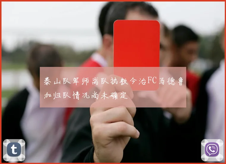 泰山队军师离队执教今治FC马德鲁加归队情况尚未确定